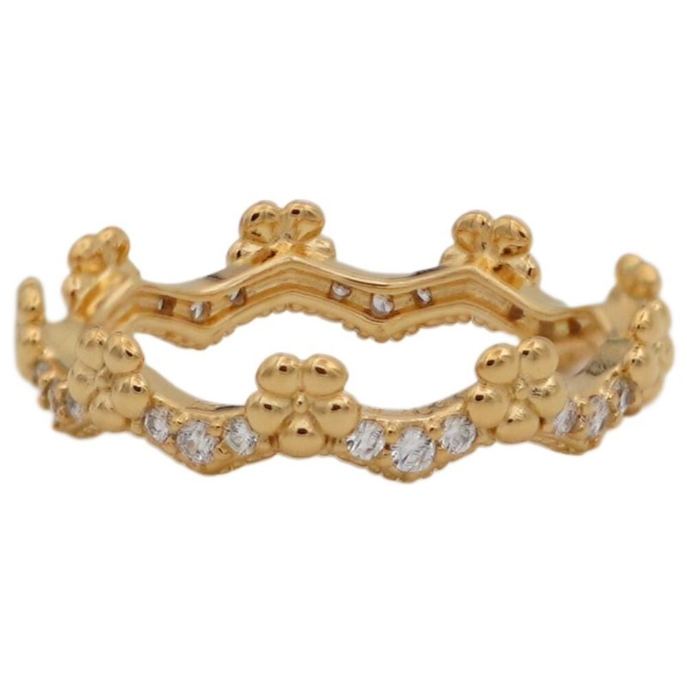 PANDORA Flower Crown Ring